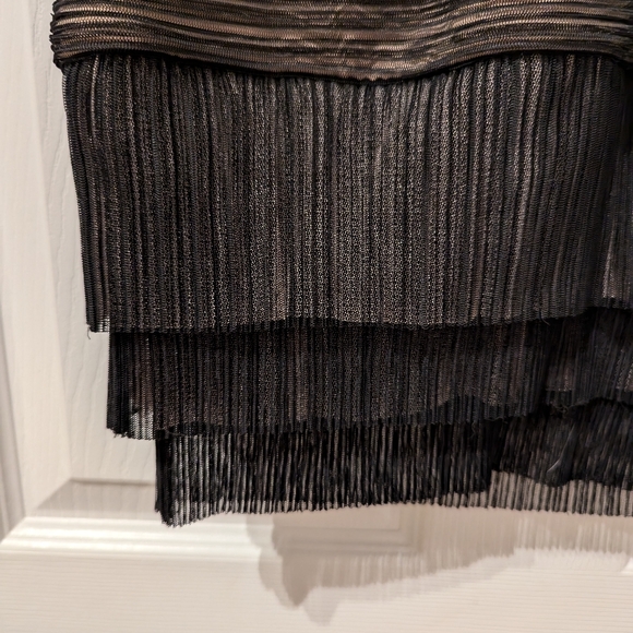 BCBG MAX AZRIA Sven Peplum Cocktail Dress in Black - Picture 6 of 9